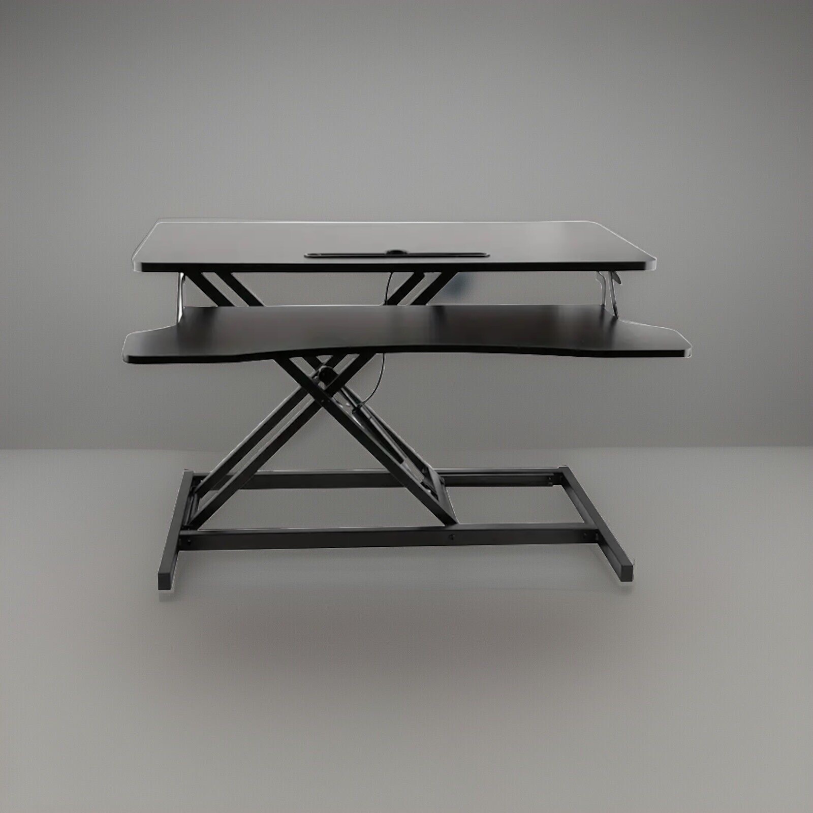 🔥Height Adjustable Standing Desk Monitor Riser Tabletop Sit/Stand Workstation🔥-image