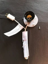 Blow Mold Replacement  Light Cord White General Foam Socket ORIGINAL FUSED