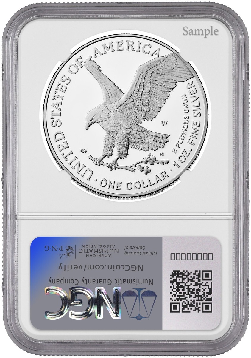 2025年 アメリカ シルバーイーグル Privy NGC 【初期5万枚限定】② 2025年 アメリカ シルバーイーグル Privy NGC 【初期5万枚限定