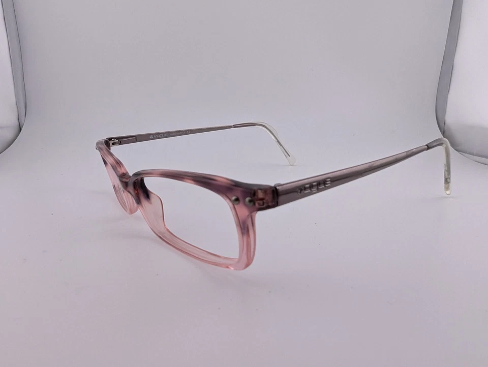 Solo monturas para gafas Vogue, VO 2380 1369, 50-16-140, hechas en Italia, rosa/azul Foto 3 de 4