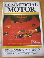 COMMERCIAL MOTOR AUG 1985 BEDFORD 10-TON TEST ASTRA TIPPER LEEDS DISPLAY