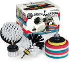 Cleaning Supplies - Detail Brush Set - Upholstery Cleaner Brush - Carpet Cleaner