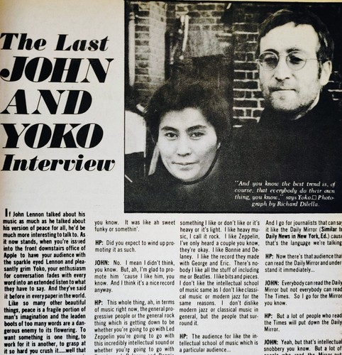 Hit Parader Magazine August 1970 John Lennon, Hair, Joe Cocker, Ian Anderson vtg - Picture 2 of 7
