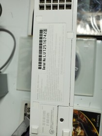 Nintendo Wii White Console Bundle RVL-001 w/ 1 Wii mote & 3 Games TESTED