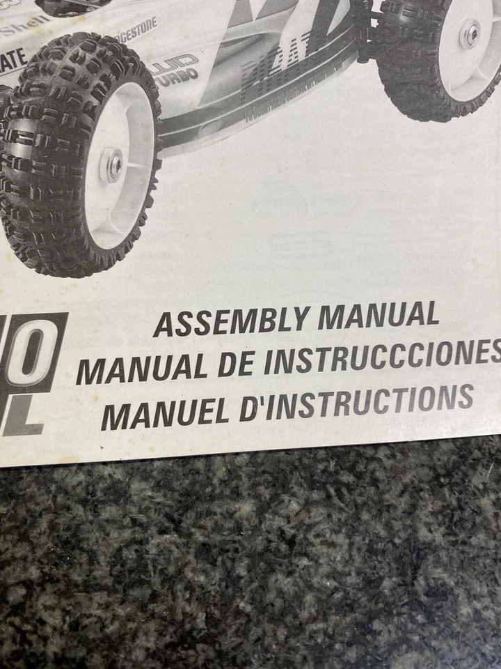 Vintage Rare OFNA HOBAO Pirate EP Extreme 1/8 Scale Nitro Rc 4wd Assembly Manual - Image 3 of 4