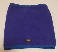 Vintage 90s PATAGONIA Fleece Deep Pile Face Covering Ski USA Blue