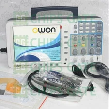 1PCS Owon SDS8202 Portable 8" HD TFT Digital Storage Oscilloscope 200MHz 2GS/s