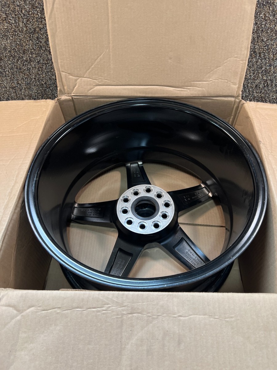 QTY 1) Voxx MG5 Gloss Black 5-Spoke Alloy Wheel Rim 19x9 5x112/120