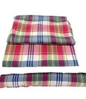 Ralph Lauren Queen Plaid Fitted Sheets Bed Sheets
