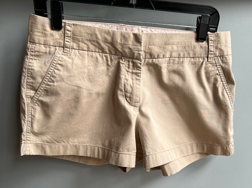 J Crew Women's Chino Shorts Broken In 