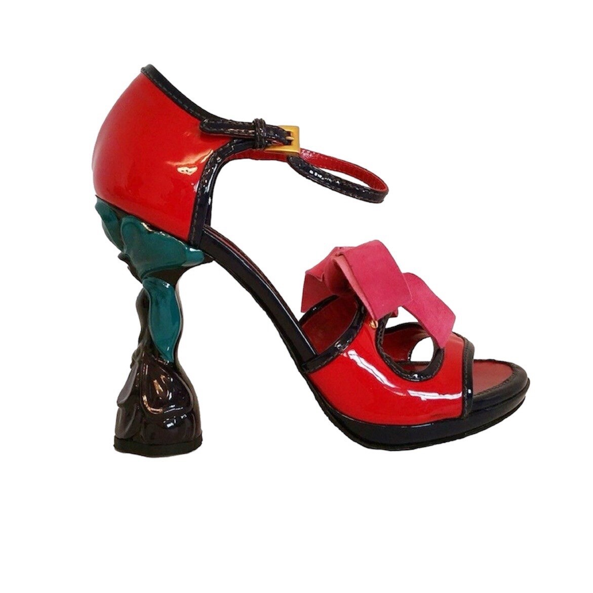 RARE PRADA FAIRY Mary Jane Heels - Spring 2008, Size 36 image 3