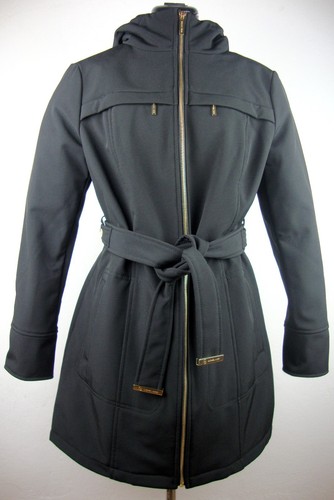 MICHAEL KORS Trenchcoat Mantel Jacke Parka Damen Kapuze Jacket Schwarz Gr.M NEU - Bild 5 von 12