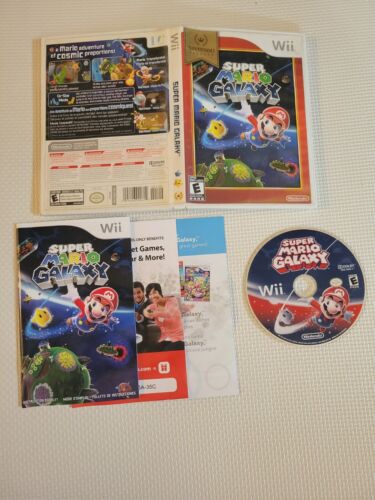 Super Mario Galaxy (Nintendo Wii, 2007) - Complet CIB Nintendo Selects - Photo 1 sur 2