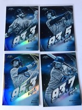 2019 Topps Fire Blue Chip Maximun Velocity Lot Of 11 Cards...judge
