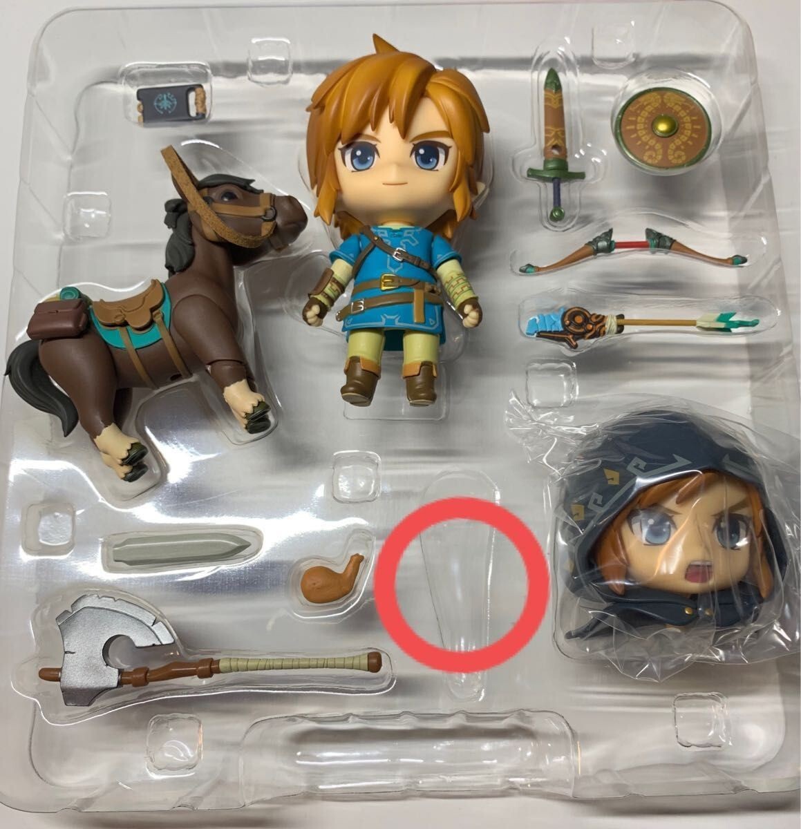 Action Figure Link Nendoroid DX  The Legend of Zelda: Breath of the Wild