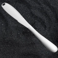 3-in-1 Stainless Steel Butter Knife - Spreader, Curler, Cutter Kitchen Tool