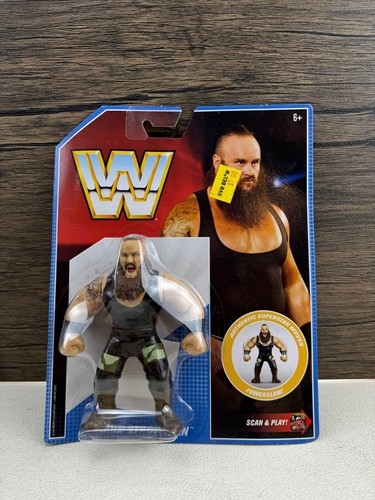 Mattel WWE Braun Strowman Retro Hasbro Wrestling A...