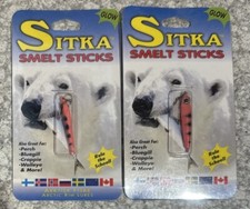 2 Packs Sitka Smelt Sticks 30MM Red Glow 250