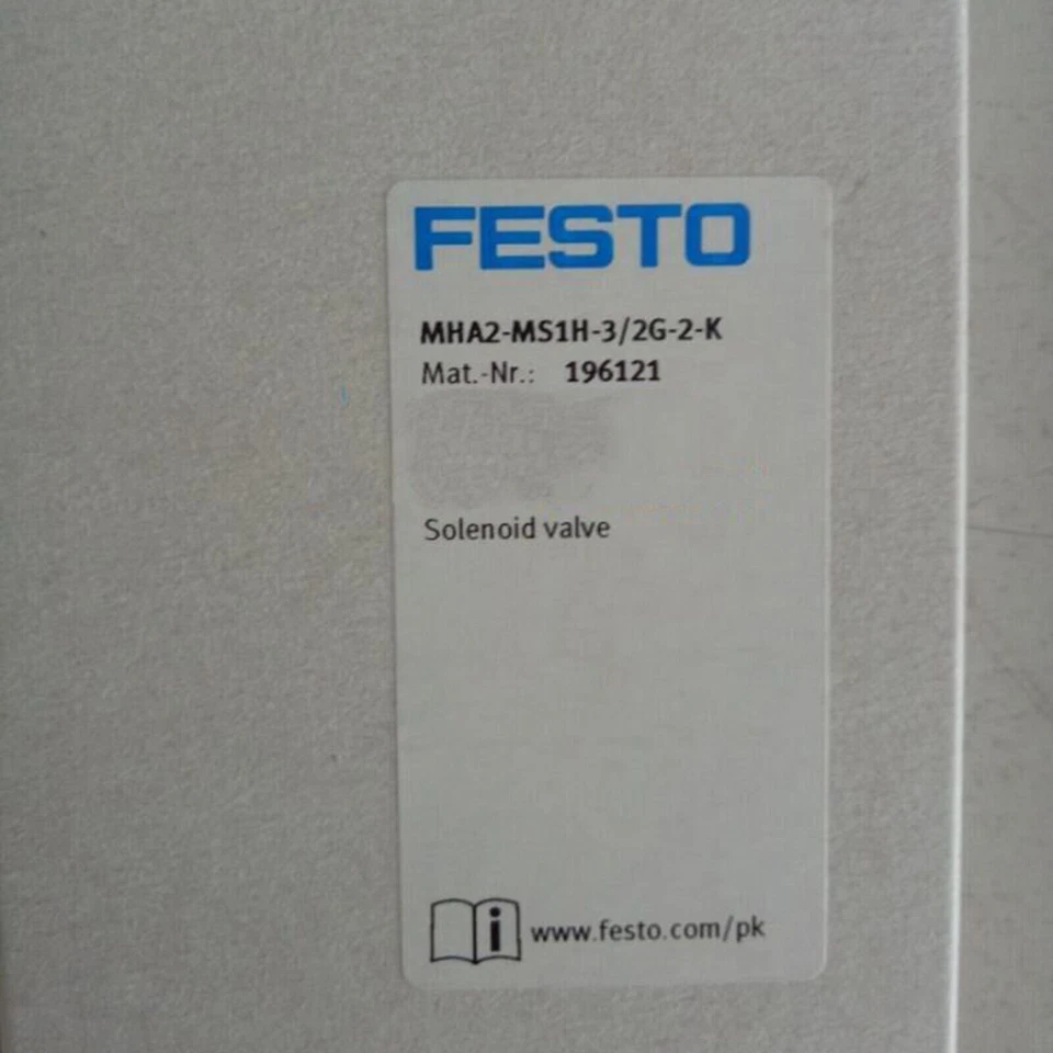 1Pcs New MHA2-MS1H-3/2G-2-K 196121 Solenoid Valve MHA2MS1H3/2G2K - Image 2 of 2