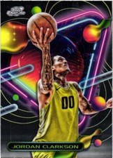 2023-24 Topps Chrome Cosmic #134 Jordan Clarkson