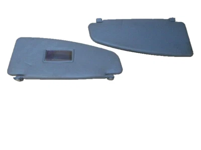FIAT DOBLO MK1 SUN VISORS VISOR X2 LEFT & RIGHT FROM A 2005 YEAR VAN IN GREY - Image 1 of 4