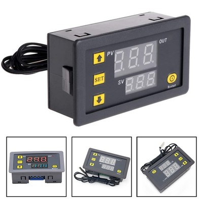 Temperaturregler-Set 2-teilig AC Digitalsteuerung mit Fühlerfühler