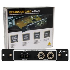 Behringer X-MADI Expansion Card 32x32 MADI In...