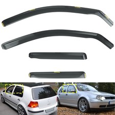4x Wind-Regenabweiser Regenabweiser Windschutz für VW Golf IV MK4 5-Tür 1997-04