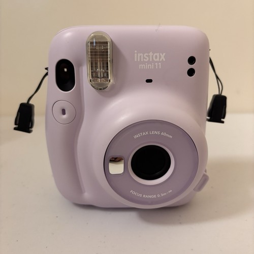 Fujifilm - instax mini 11 analoge Sofortbildkamera Lilac Purple getestet - ohne Film