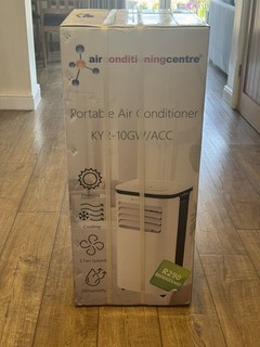 10000 BTU Portable Air Conditioning Unit Heat & Cool KYR-10GW/AC Collection ONLY