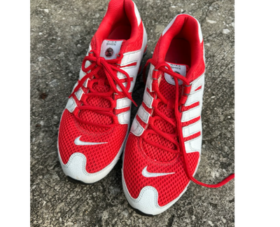 Size 10.5 - Nike Shox NZ Light Crimson for sale online | eBay