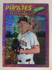 2026 Topps Heritage MITCH KELLER Short Print #64 Pink Sparkle Pirates SP