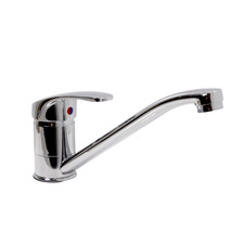 Single Lever Kitchen Mixer Tap – Chrome Monobloc Sink Tap with Swivel Spout