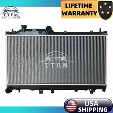 13424 Radiator For 2014 2015 2016 2017 2018 Subaru Forester 2.0L 2.5L Aluminum
