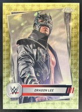Marketplace image: 2025 Topps Chrome WWE Dragon Lee Superfractors #1/1