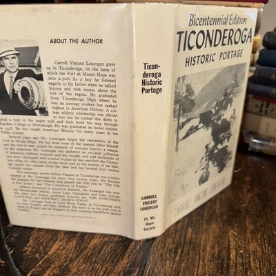 Vintage 1975 Ticonderoga Historic Portage Autographed Bicentennial Edition