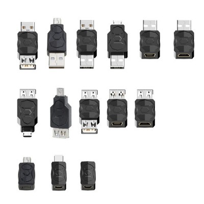 USB-zu-Micro-USB Adapter weiblich männlich Mini USB Konverter