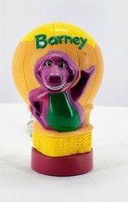 BARNEY DINOSAUR VINTAGE 8INCH TALL HOT AIR BALLOON NIGHT LIGHT LAMP