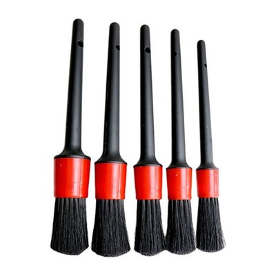 5 Stück Auto Detailing Pinsel für Reinigung Räder Motor Embleme Lüftungsschlitze Set UK