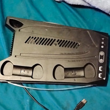 PS5/PS5 Slim/PS5 Pro Cooling Stand  Controller Charger Dock Black