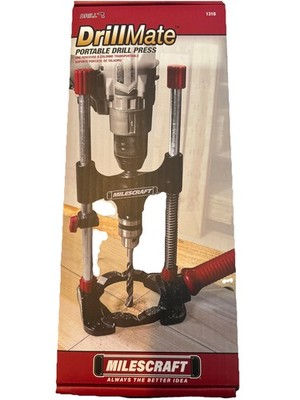 Milescraft 1318 DrillMate Portable Drill Press - Drill Guide Attachement - New