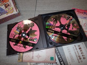 SS SEGASATURN Sakura Wars 2 First Edition SEGA With Postcard G101/A751