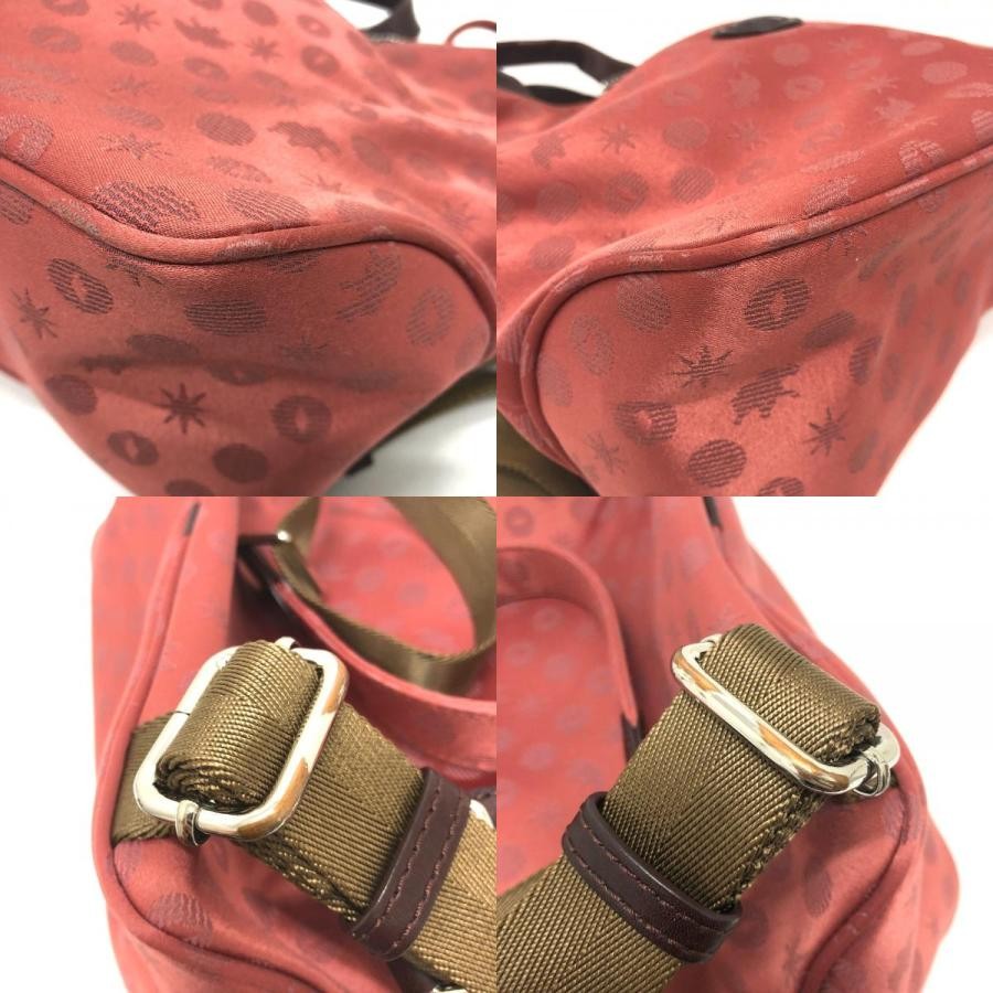 HUNTING WORLD Backpack All-over Pattern Wine - image 8