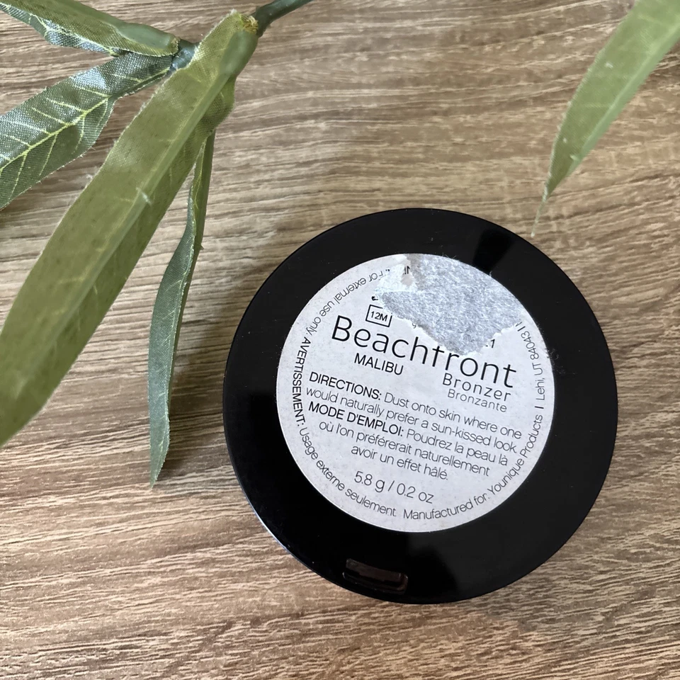 Bronceador Younique frente a la playa MALIBU 5,8 g 0,2 OZ descontinuado raro Foto 2 de 4