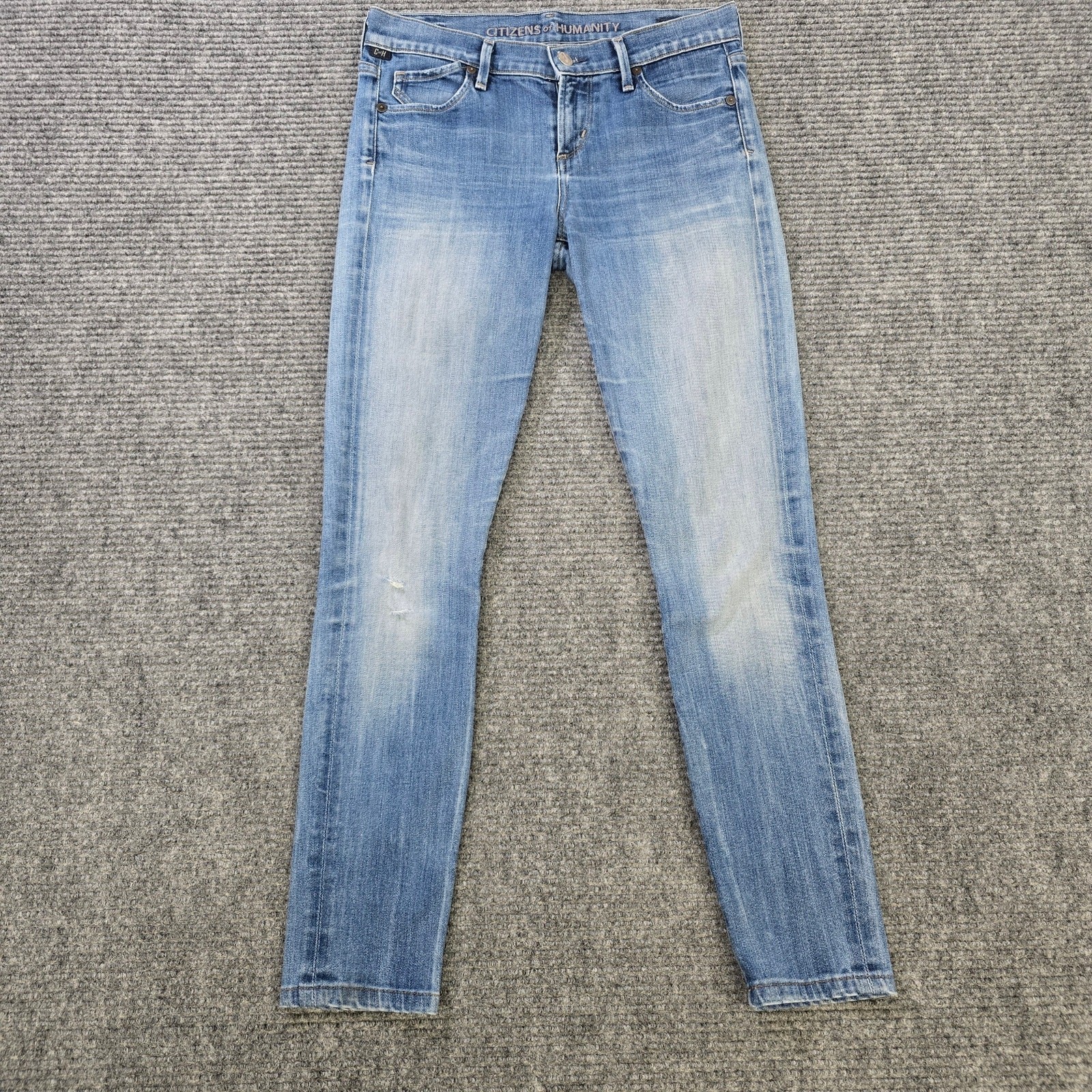 Citizens of Humanity Jeans Womens 26 Blue Low Rise Skinny Stretch