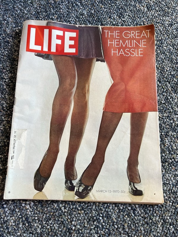 LIFE Magazine March 13 1970 The Great Hemline Hassle Illustrated News