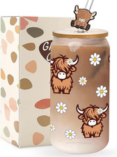 Highland Cows Gifts for Women Highland Cow Lovers Decor Print Stuff Coffee Cu...