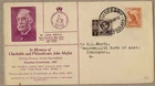 Australia 1950 RGSAQ John Moffat postmark Irvinebank QLD Cover
