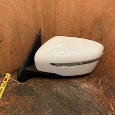 Nissan Juke Wing Mirror Passenger Left N/S Powerfold F15 2010-2019 White