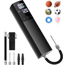 Ball Pump,Smart Air Pump Portable Fast Inflation Accurate Pressure Gauge and ...
